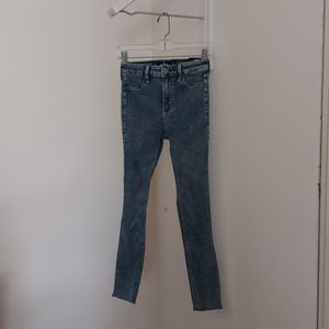 Hollister high-rise crop Jean leggings